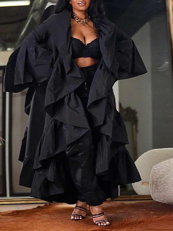 Solid Ruffle Duster