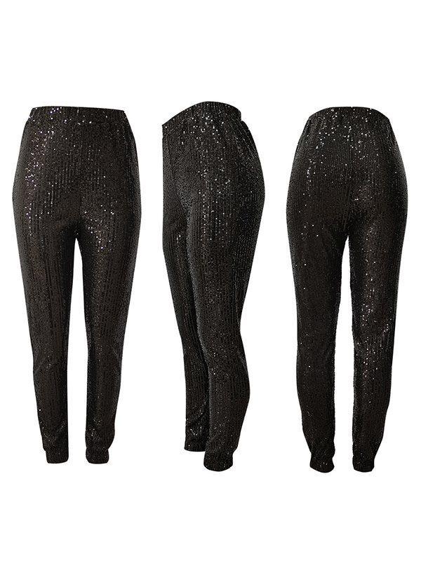 indiebeautie Sequin Jogger Pants