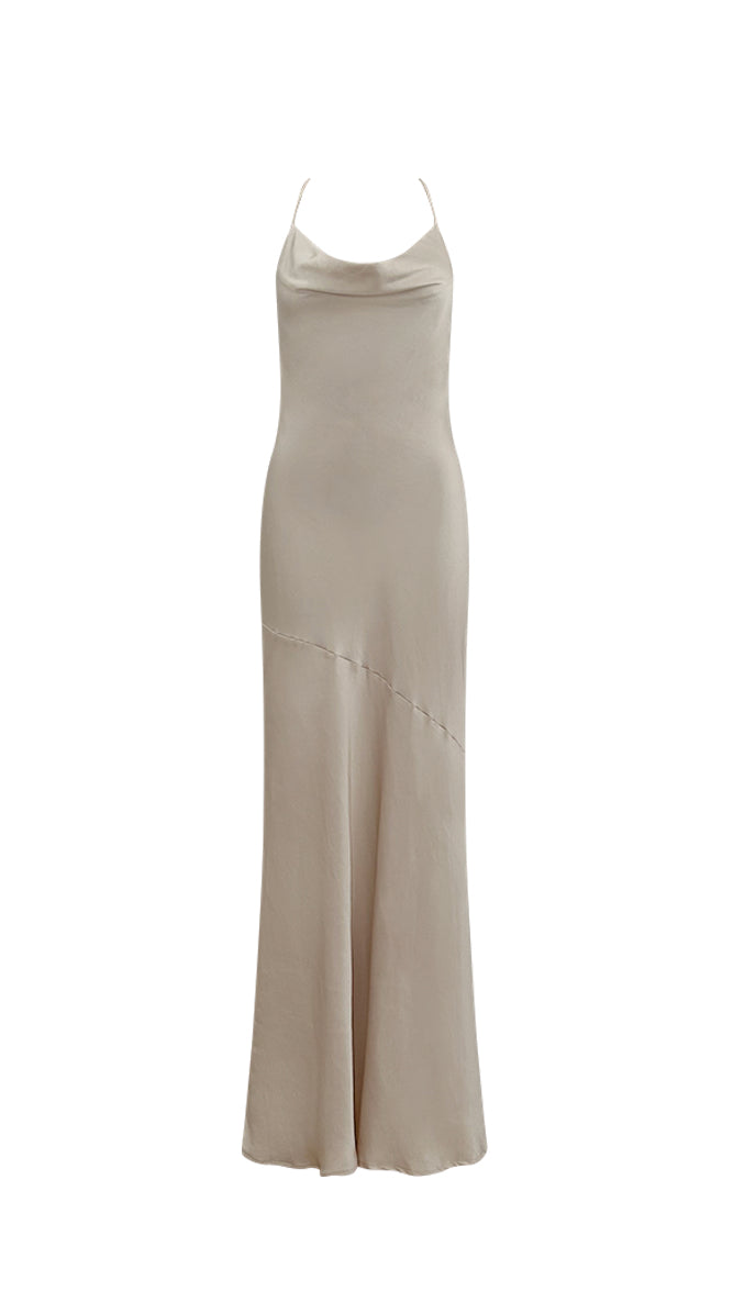 Zeylah Maxi Dress (Oyster)
