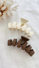 Milk Hair Claw Clip