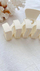 Milk Hair Claw Clip