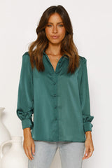 Olive Green Button Down Shirt