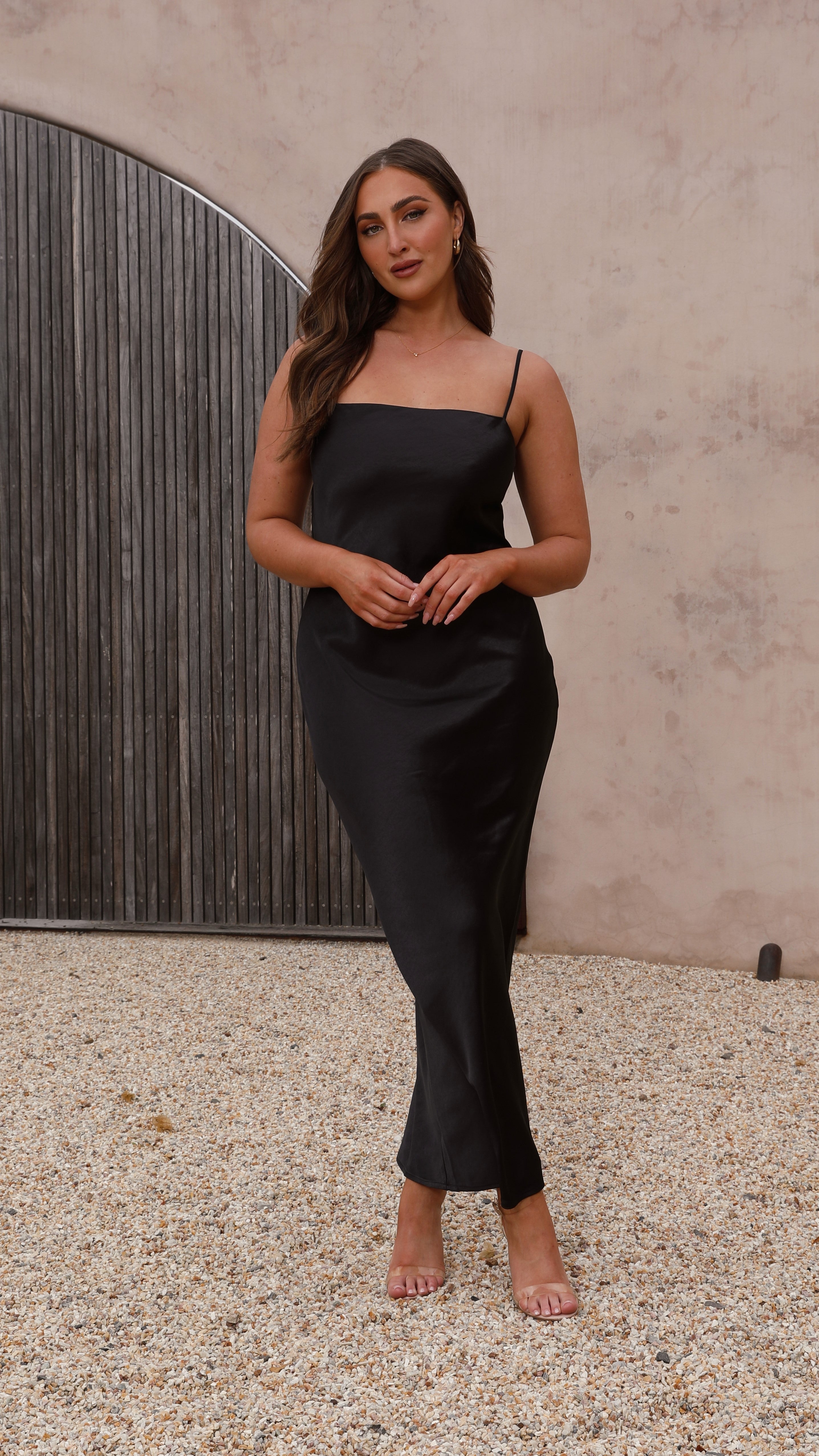 Keira Maxi Dress - Black