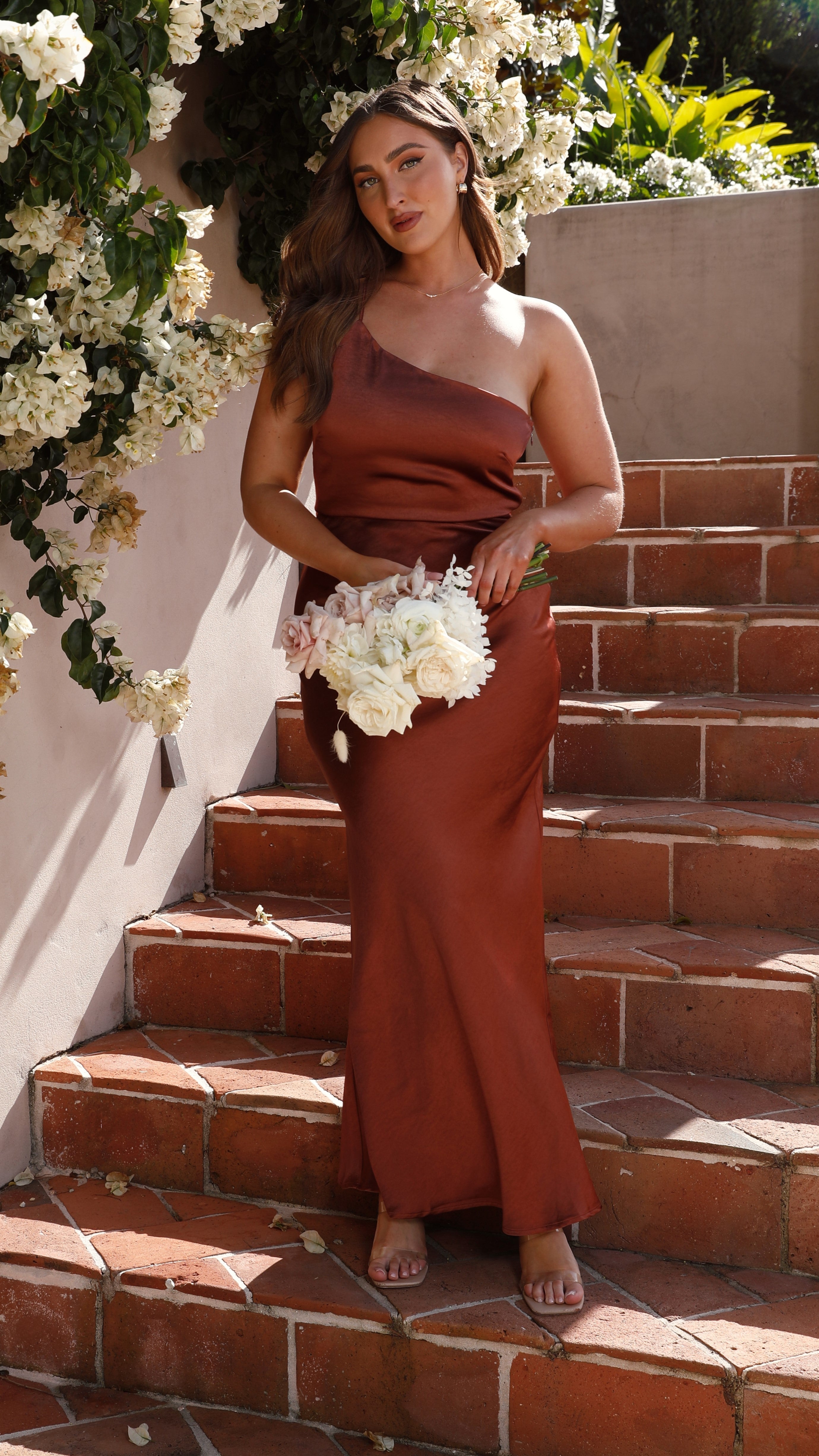 Margot Maxi Dress - Rust
