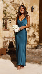 Ziah Maxi Dress - Teal