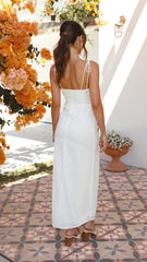 Calirose Maxi Dress - White