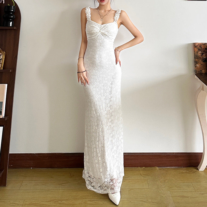 Sleeveless High Waist Slim Dress