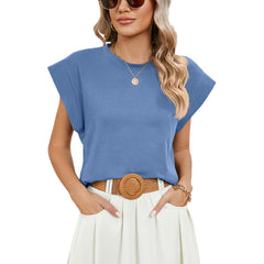 White Relaxed Crop Top