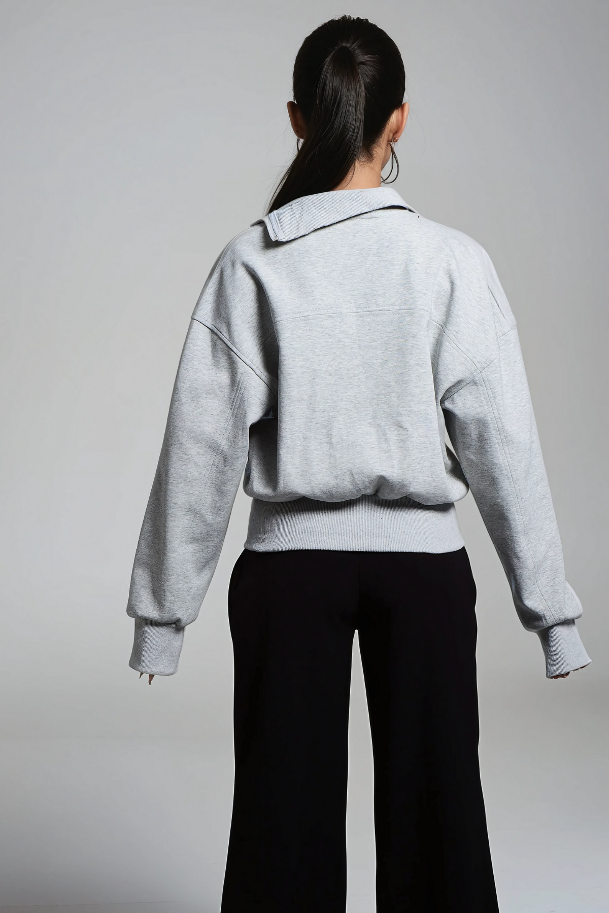 Waverley Asymmetric Zipper Top