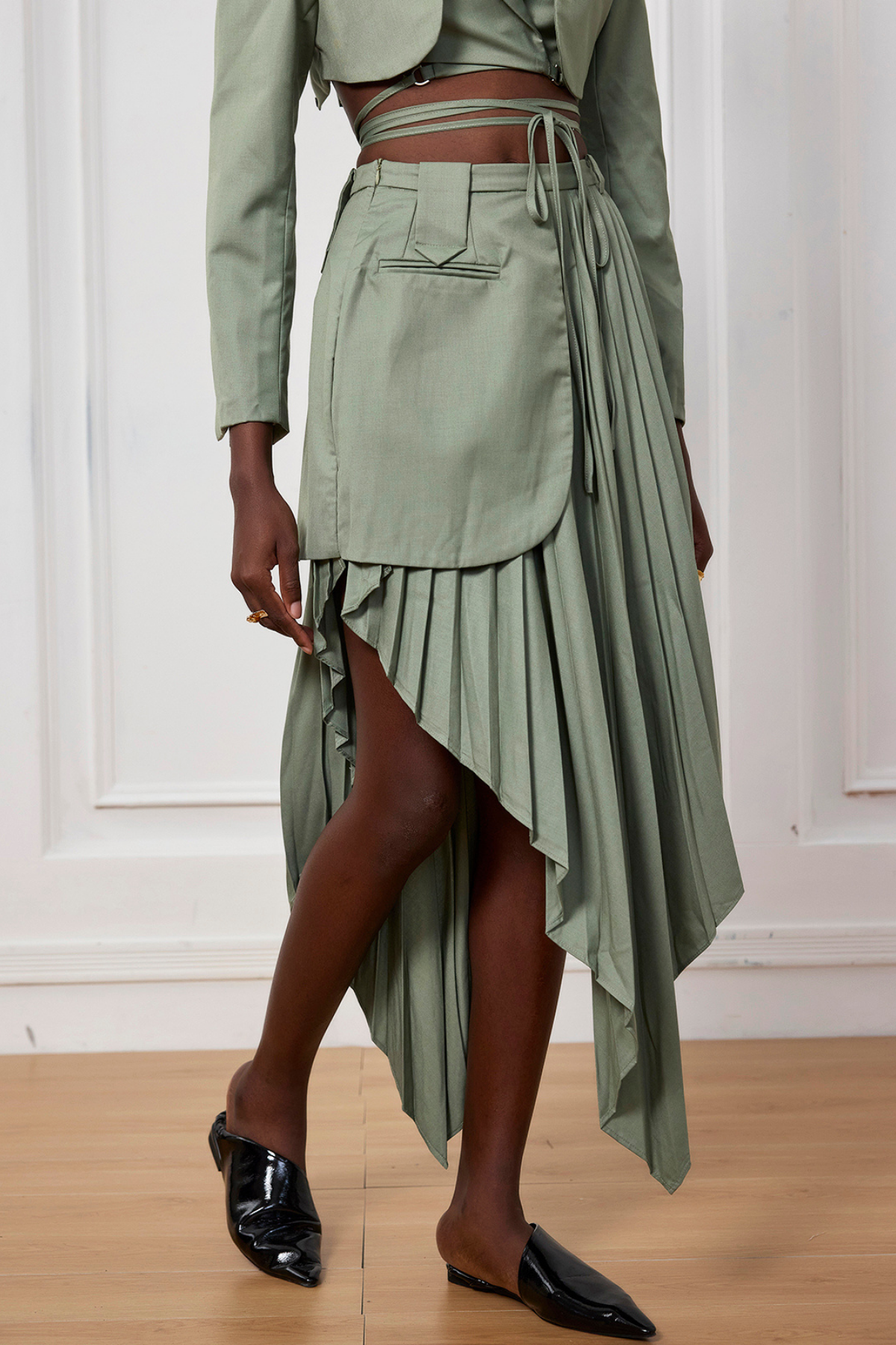 Winifred Ruffle Maxi Skirt