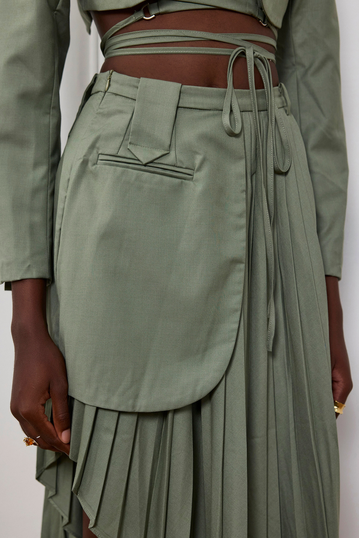 Winifred Ruffle Maxi Skirt