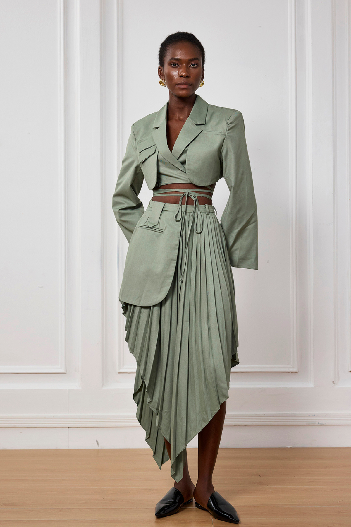 Winifred Ruffle Maxi Skirt