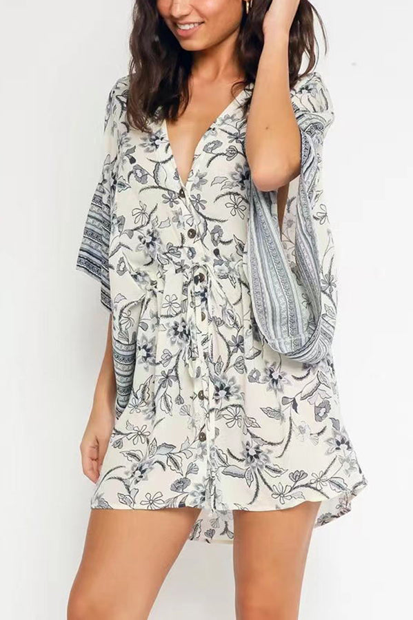 Bodega Bay Printed Cover-Up Dress