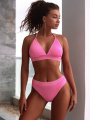 Neckholder-Bikini-Set mit Bindeband