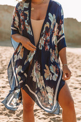 Savor The Sunlight Floral Print Cover-Up