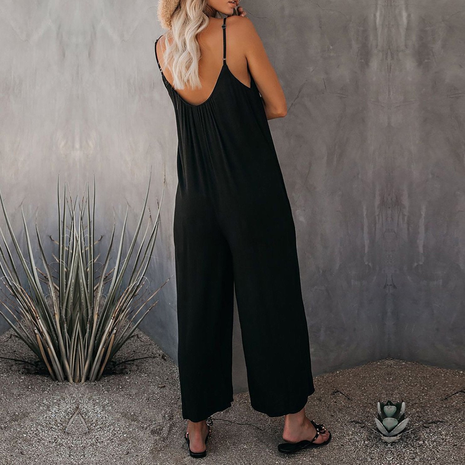 🔥Hot Sale 51% off 🔥Ultimate Flowy Jumpsuit with Pockets