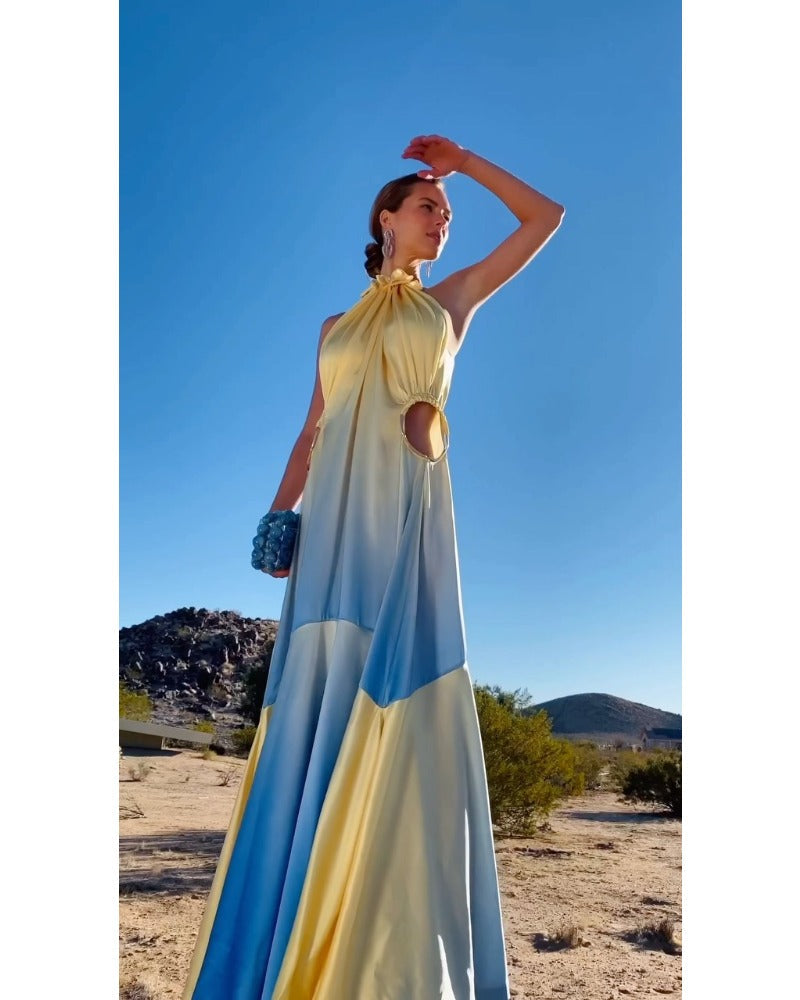 2024ss Sexy slim loose beach dress