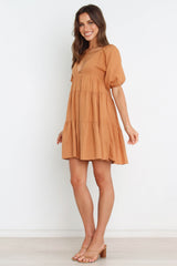 Lorey Dress - Tan
