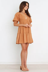 Lorey Dress - Tan