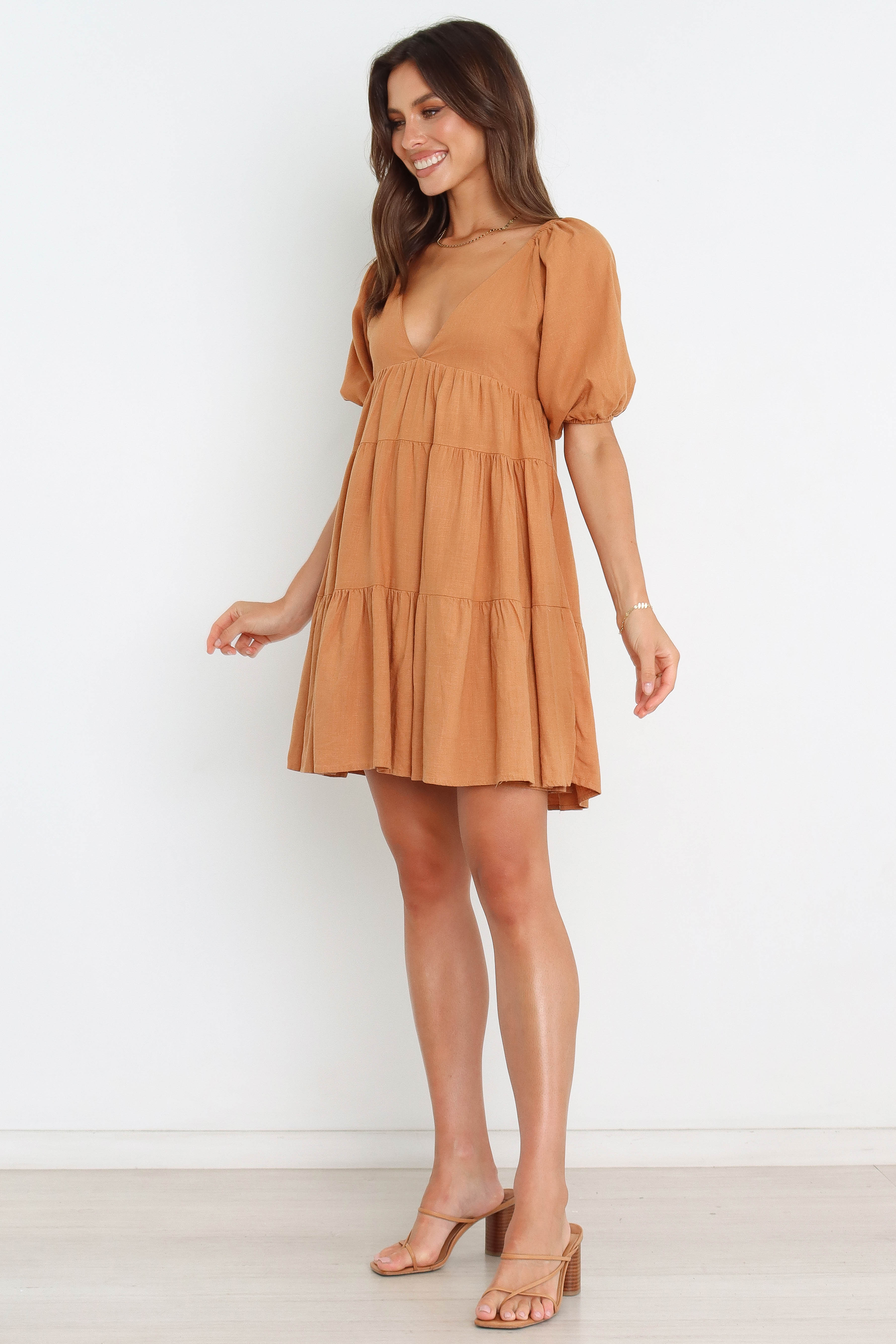 Lorey Dress - Tan