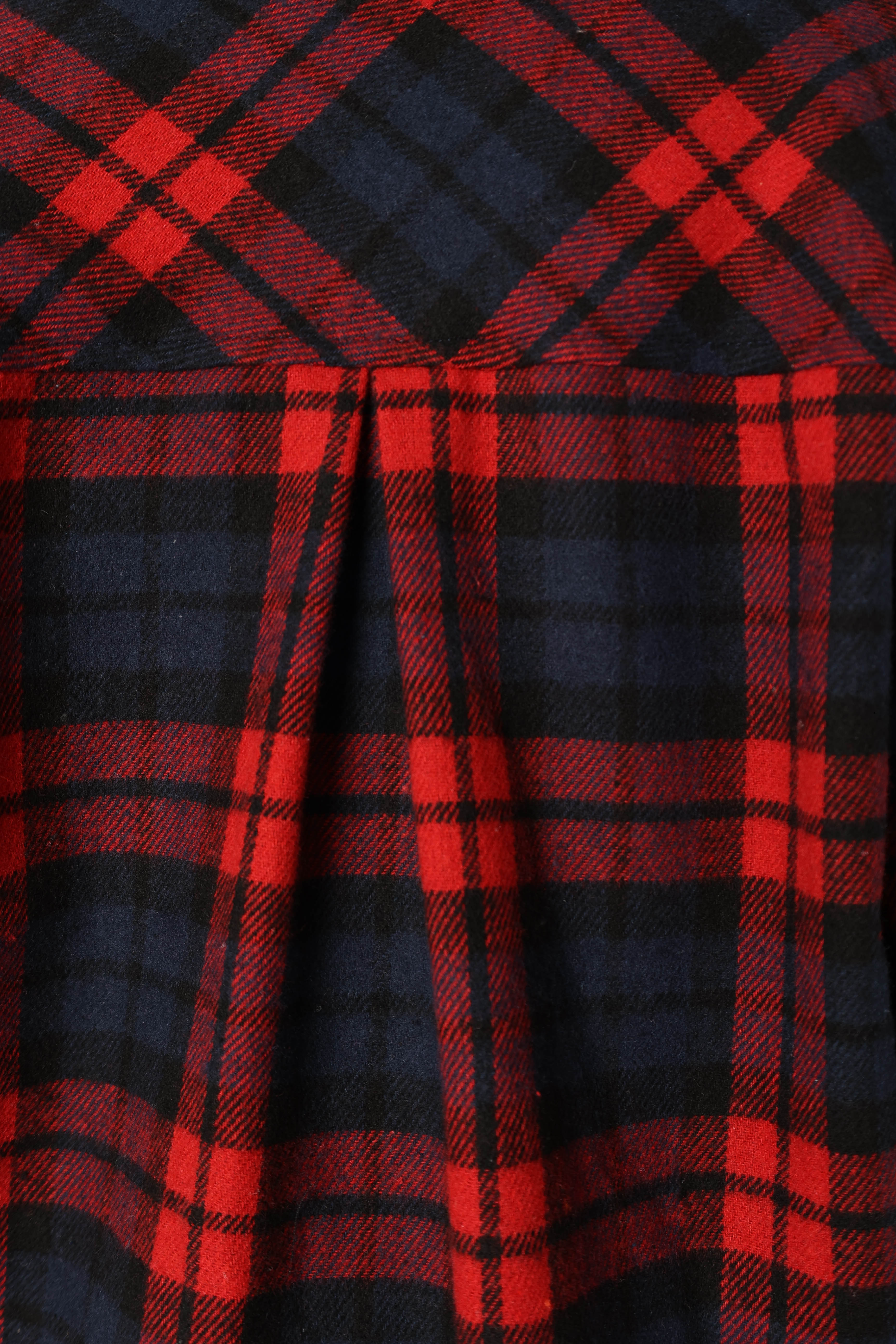 Lilith Plaid Shacket - Red