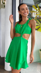 Renee Mini Dress - Green